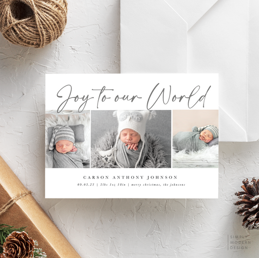 joy to our world photo collage