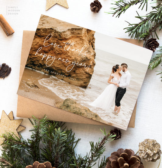 love, thanks & happy new year