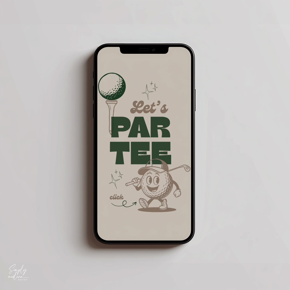Adult Vintage Golf Partee