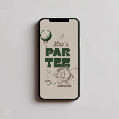Adult Vintage Golf Partee