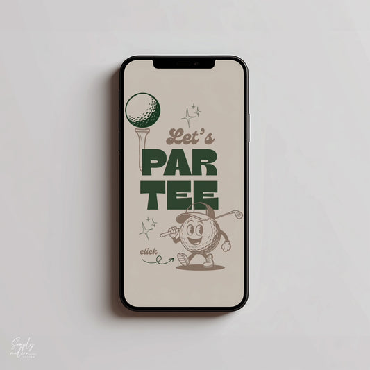 Adult Vintage Golf Partee